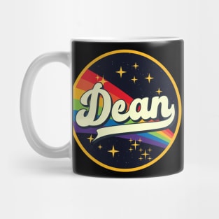 Dean // Rainbow In Space Vintage Style Mug